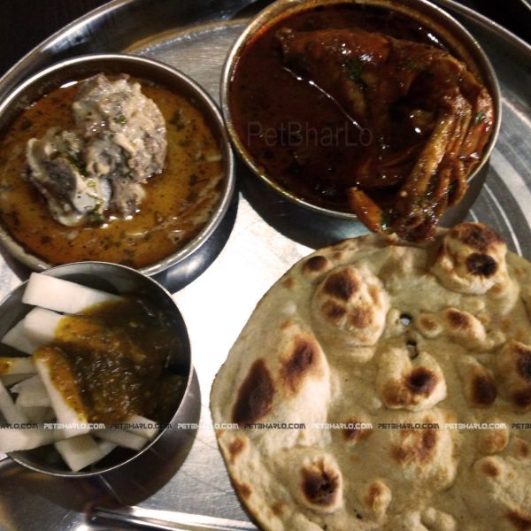 Paras Ram Dhabba-Dogra Ethni Food-Panjtirth-Jammu-Khatta Meat-Yakhni-Jakhni-Rogan Josh